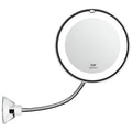 10X LED-spegel med sugkopp