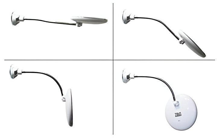 10X LED-spegel med sugkopp