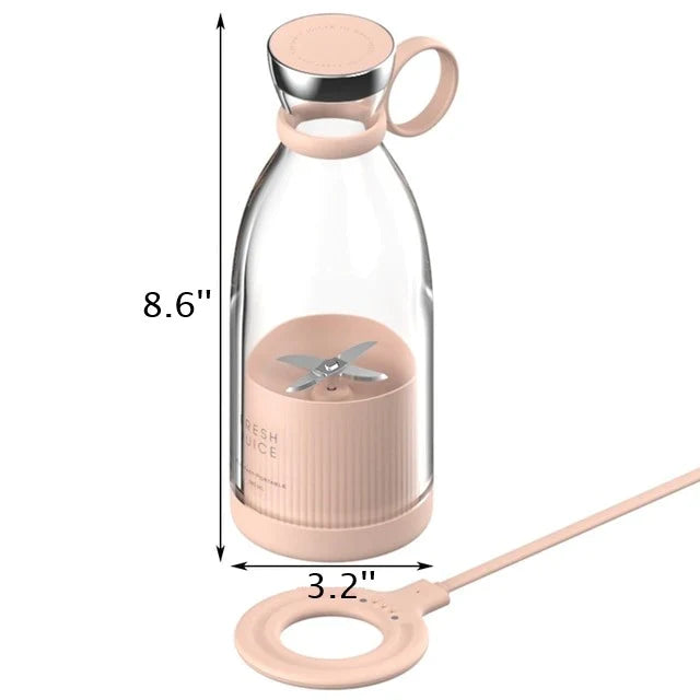 Färsk Juice Bärbar Mixer - Mini Smoothie Mixer USB Laddningsbar