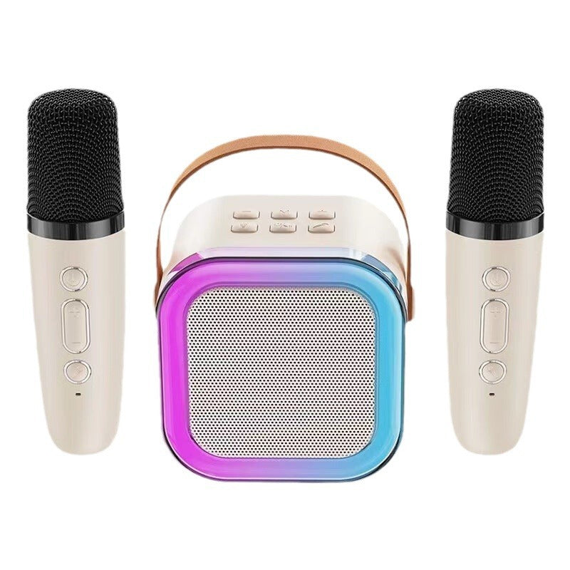 Mini Karaoke Maskin Med Trådlös Mikrofon
