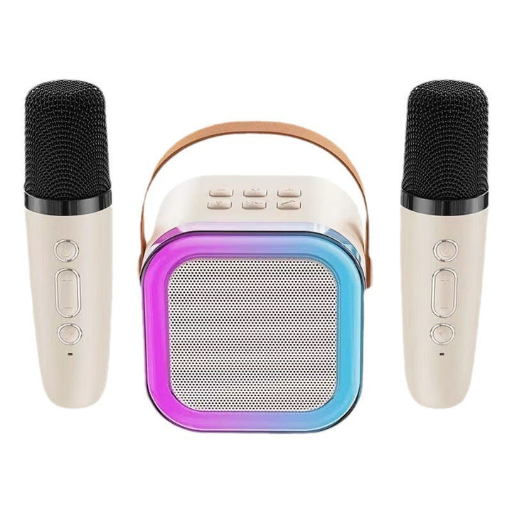 Mini Karaoke Maskin Med Trådlös Mikrofon