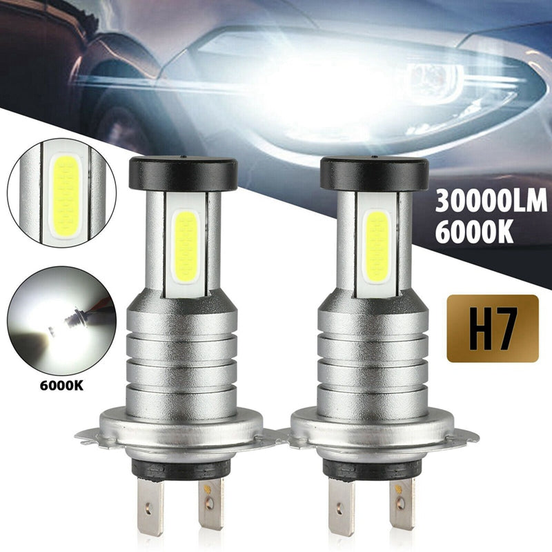 4x H7 LED Strålkastarlampa Kit