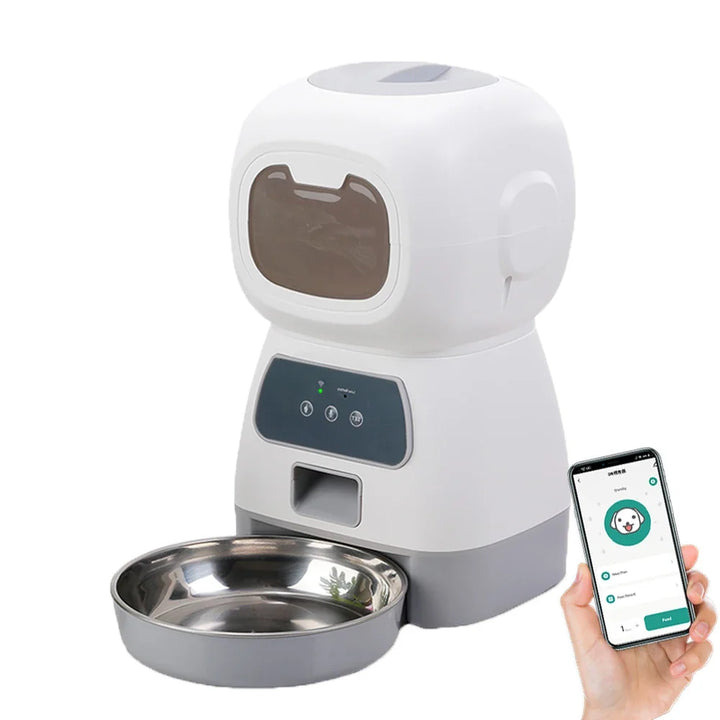 Smart Automatisk Matare För Hundar Och Katter