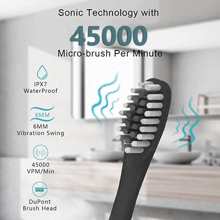 Uppladdningsbar Ultrasonic Elektrisk Tandborste