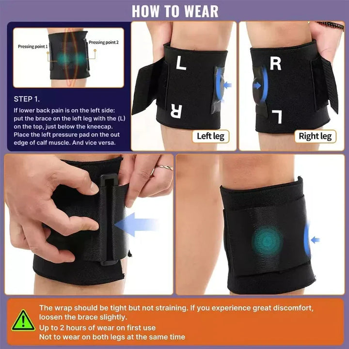 Sciatica Nerve Brace för lindring av ischiasvärk