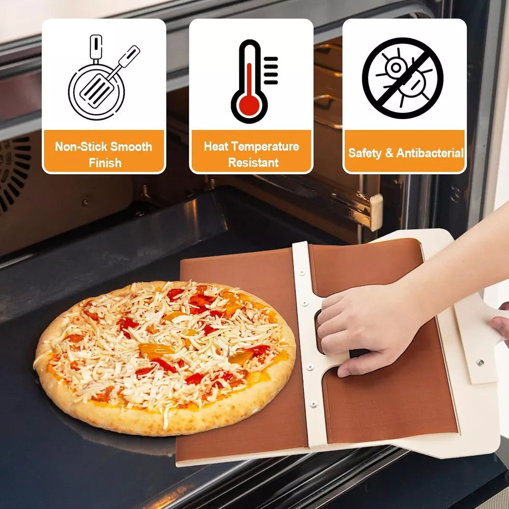 Glidande Pizzaspade – Enkelt Överför &amp; Servera Din Pizza