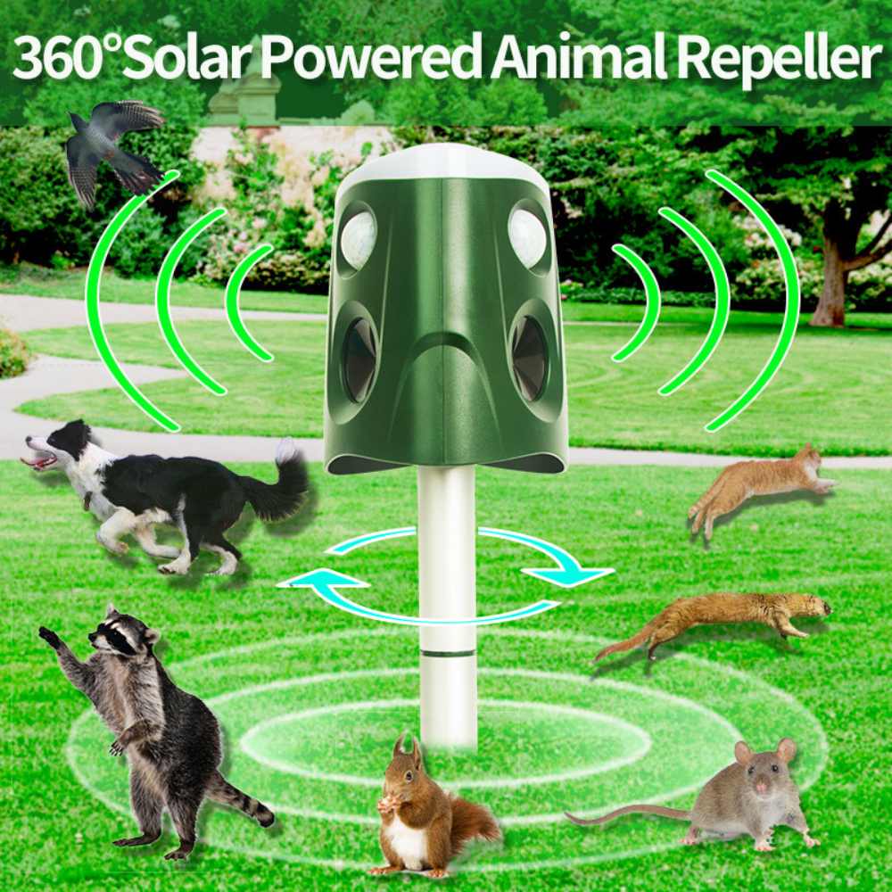 360° Djuravskräckare 3 i 1