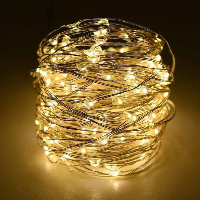 String Solarlampor Utomhus (Klar Sladd)