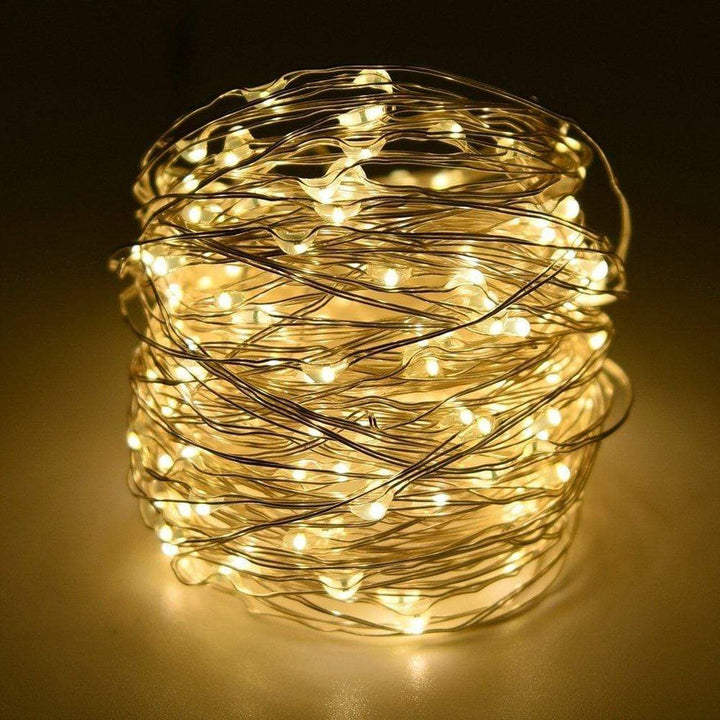 String Solarlampor Utomhus (Klar Sladd)