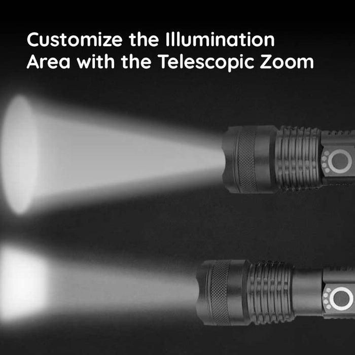 USB Kraftfull Ficklampa
