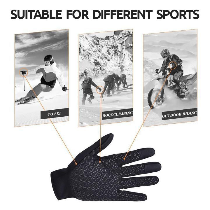 Termiska Handskar - Unisex Touch Screen Vinterhandskar