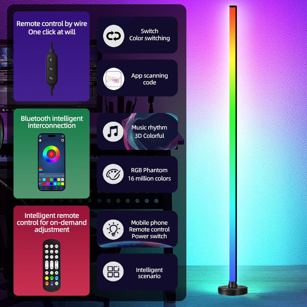 Smart LED Golvlampa