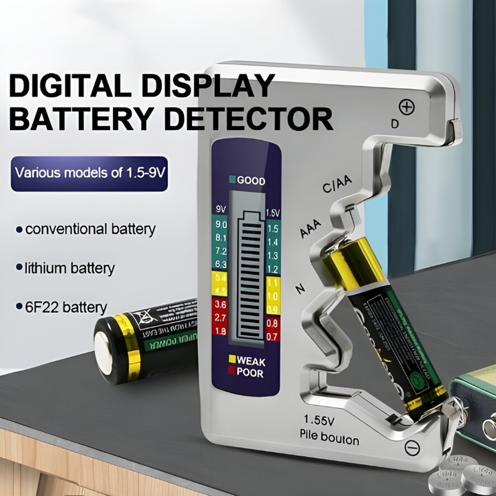 Universell Digital Batteritestare