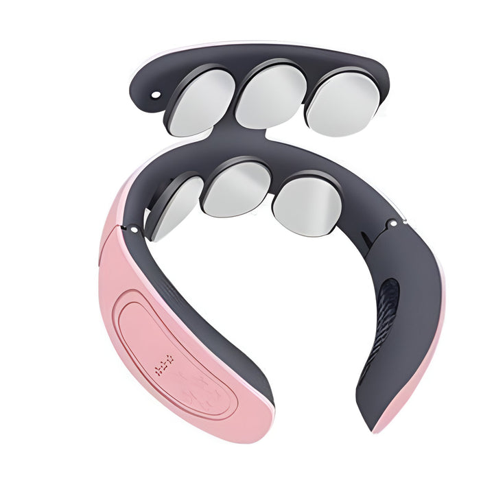 Nackmassageapparat med multi-läges pulsfunktion