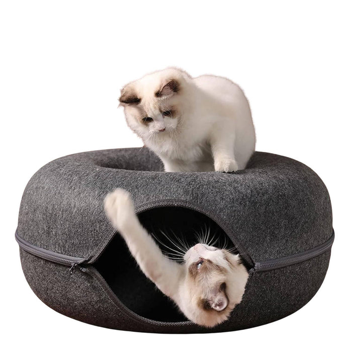 Donut Säng För Katter