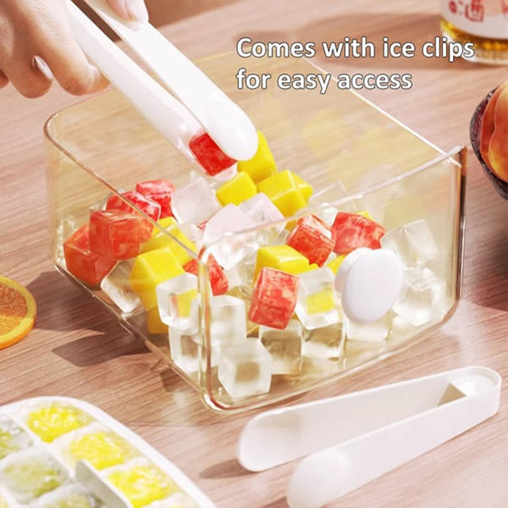 2-Stage Push In Ice Cube Tray