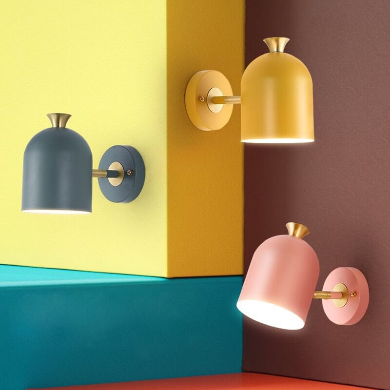 Modern Vägglampa Med 1 Lampa