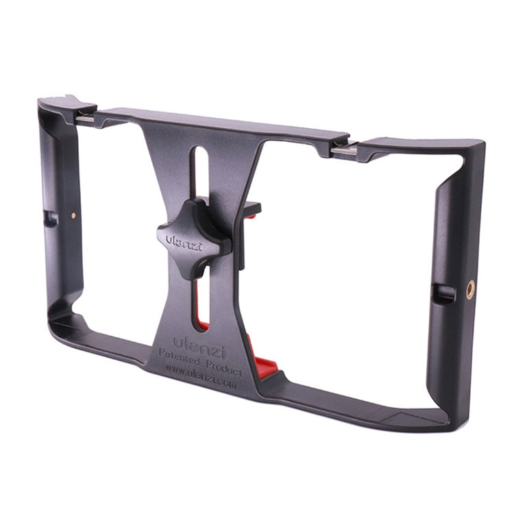 Smartphone Video Rig Stabilizer Med Ljus