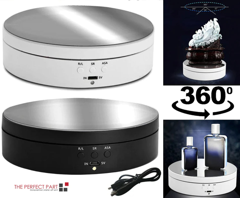 360° Elektrisk Motoriserad Rotationsdisplay