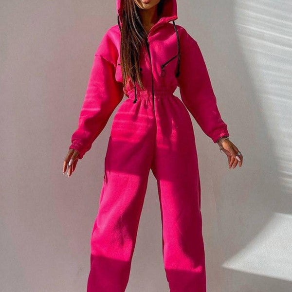 Grundläggande Huvtröja Jumpsuit