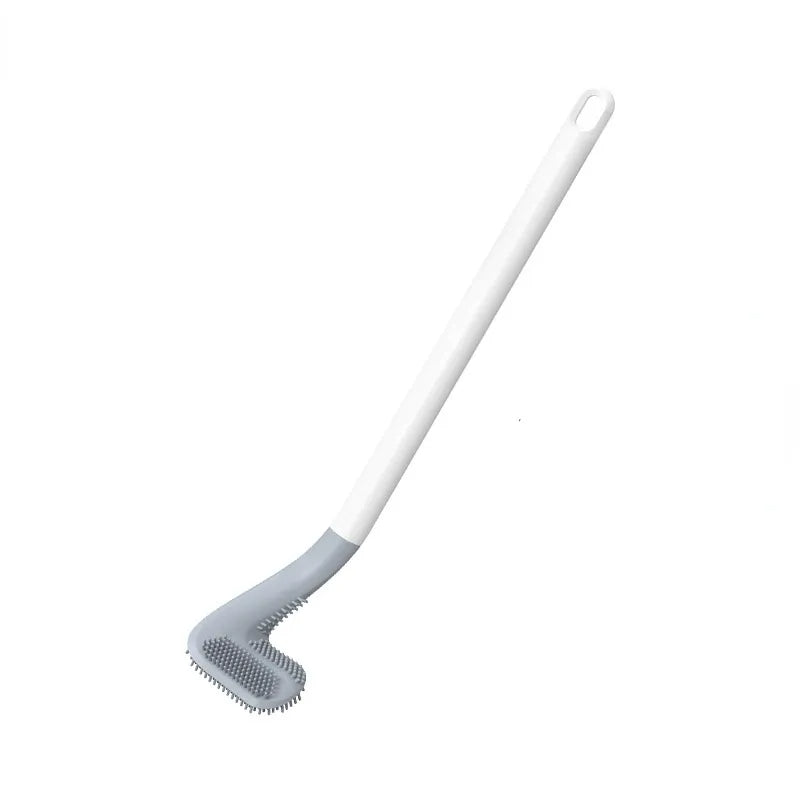 Hygienisk Silikon Toalettborste Med Väggmontering