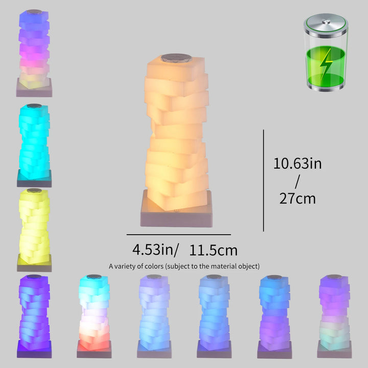 RGB LED Nattlampan med Touch Control