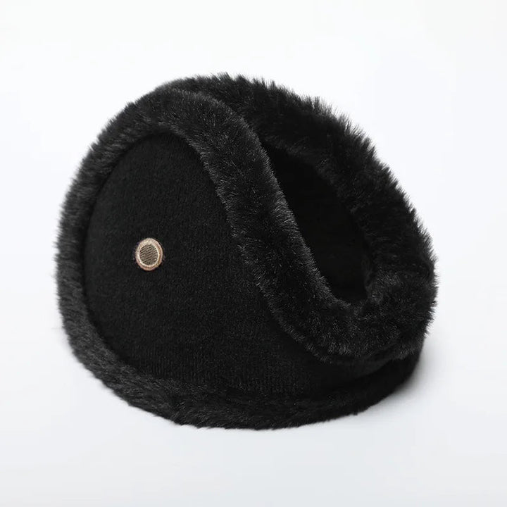 Plush vinteröronmuffar med öronpropp
