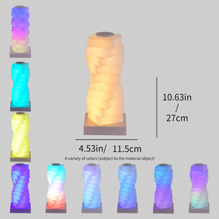 RGB LED Nattlampan med Touch Control