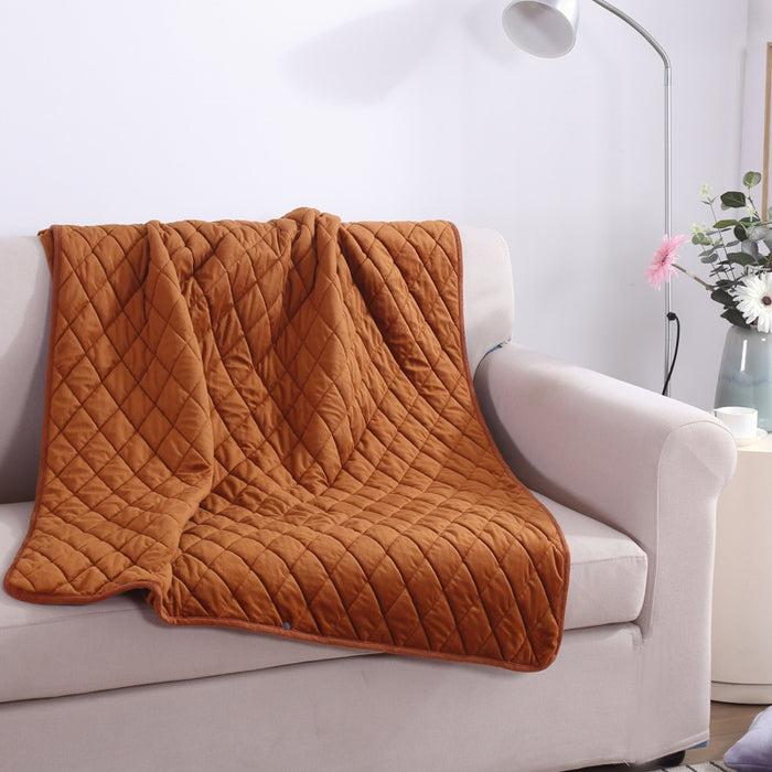 Bravik USB-värmefilt att bära – 100 x 140 cm, tre lägen och tvättbar