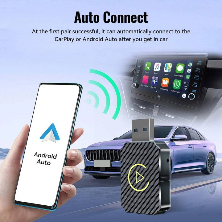 Trådlösa CarPlay-adaptrar
