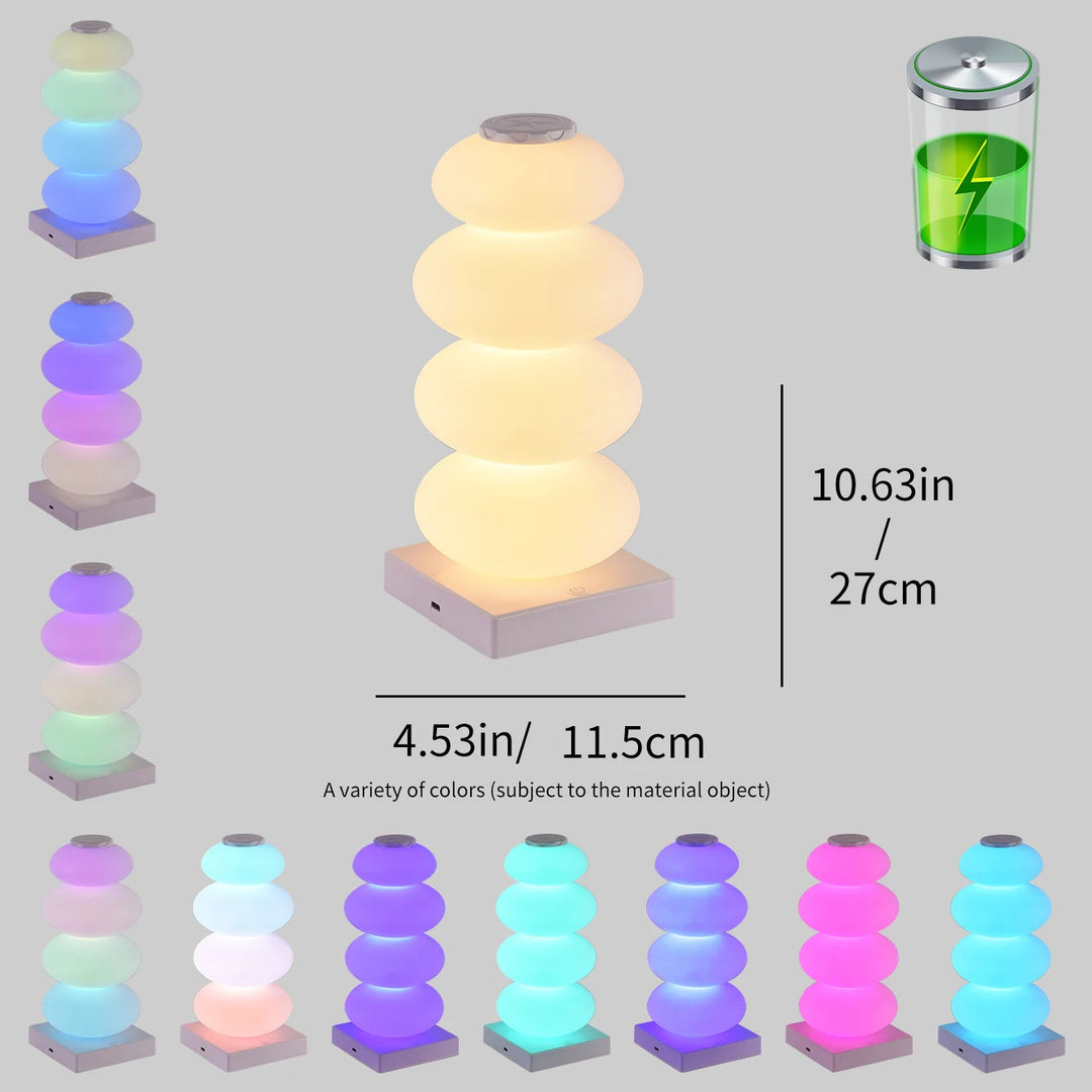 RGB LED Nattlampan med Touch Control