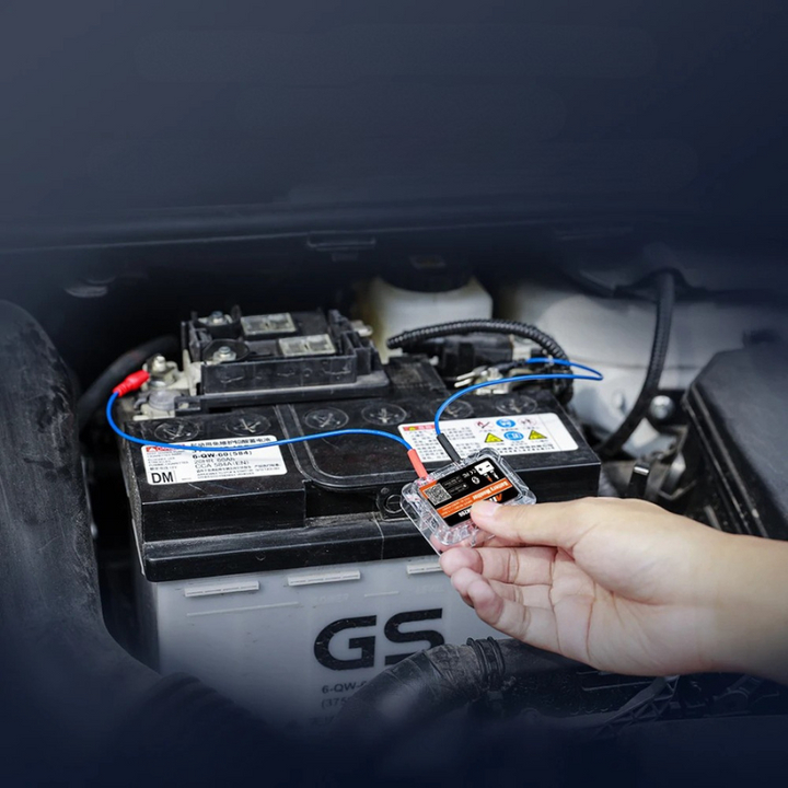 Bilbatteritestare med Bluetooth-övervakning