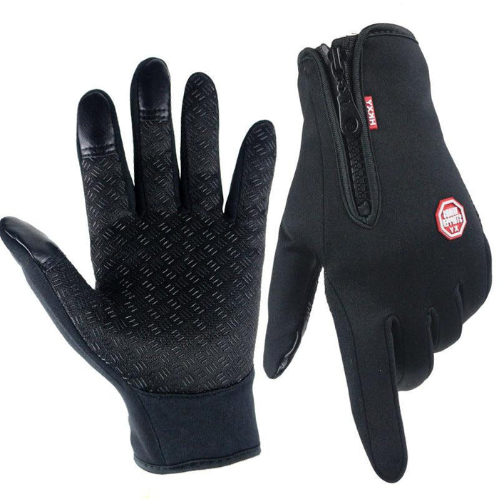 Ultratunna termiska handskar - Unisex touchscreen-vinterfleecehandskar