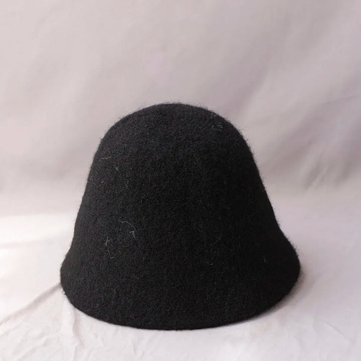 Kvinnors Vinter Ull Bucket Hat