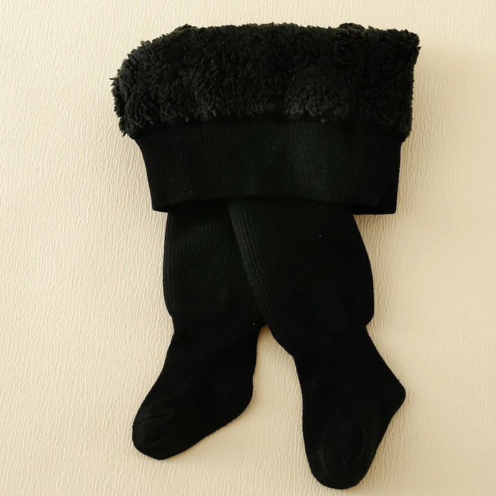 Barnens vinter fleecefodrade leggings