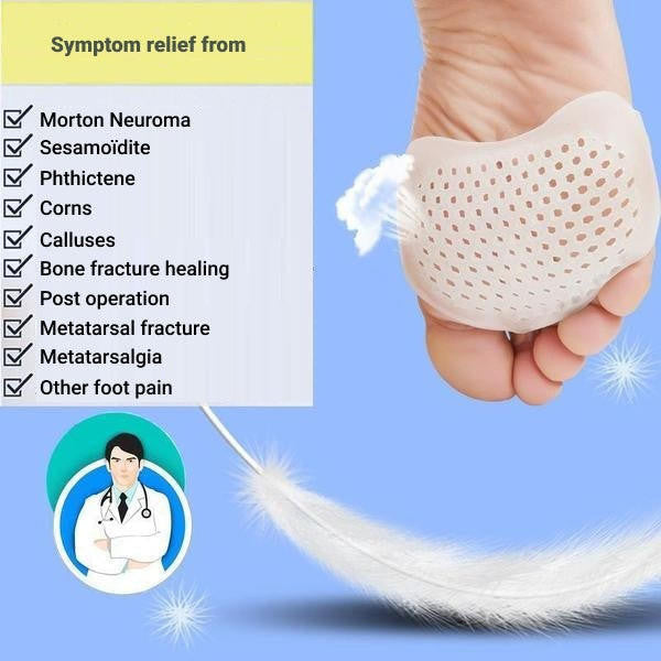 Andningsbara Metatarsal Kuddar - Set om 2