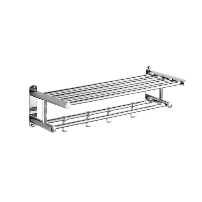 Utrymmessparande väggställ med modern minimalistisk design för badrum och kök