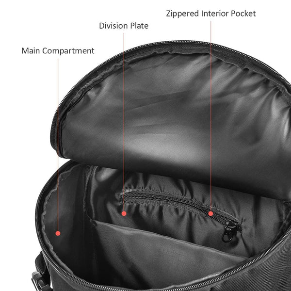 Fisketackle Ryggsäck Tackle Box Organiser med Spöhållare