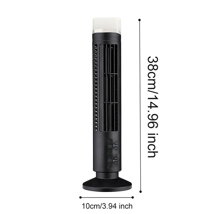 Mini skrivbords luftkonditionering med USB utan blad