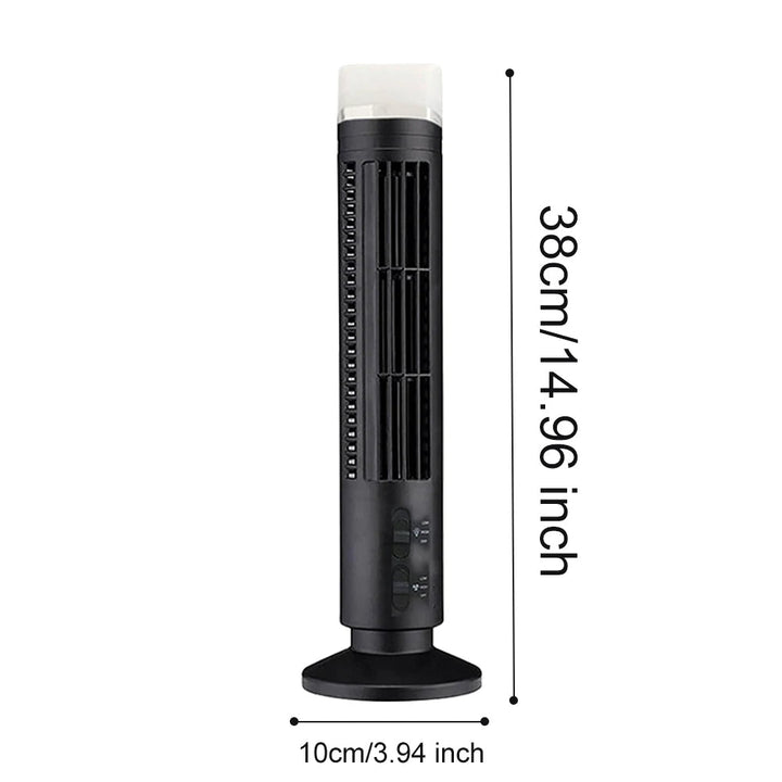 Mini skrivbords luftkonditionering med USB utan blad