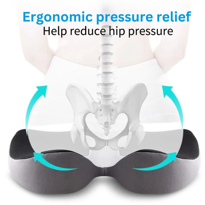 Ergonomisk mjuk minnesskum bilsitskudde