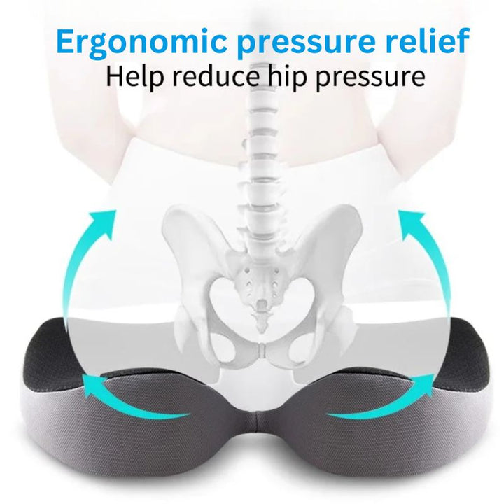 Ergonomisk mjuk minnesskum bilsitskudde