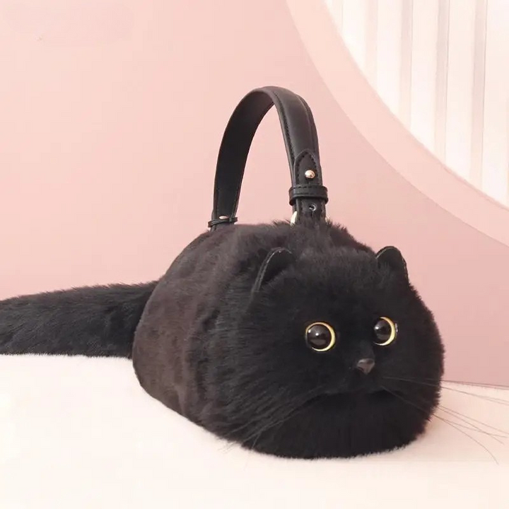 Enaxlad Plush Kattväska