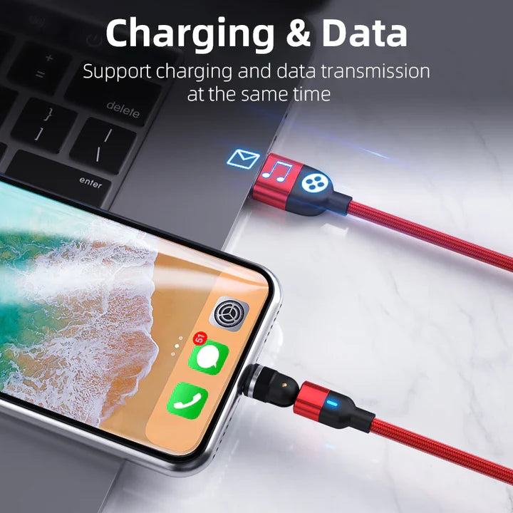 Do-It-All Kabel 3.0 - Laddkabel för iPhone, Android och Typ C