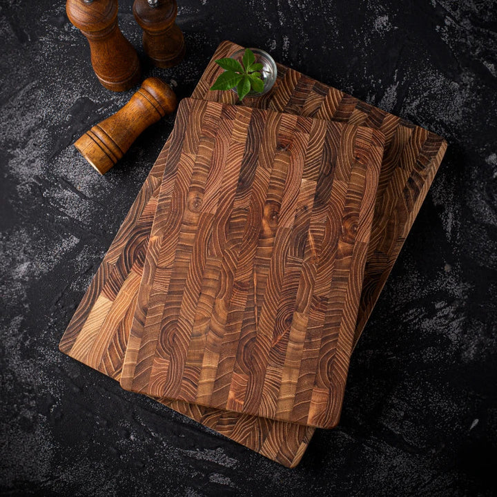 Högkvalitativt Träskärbräda - End Grain Skärbräda För Kök Och Professionella Kockar
