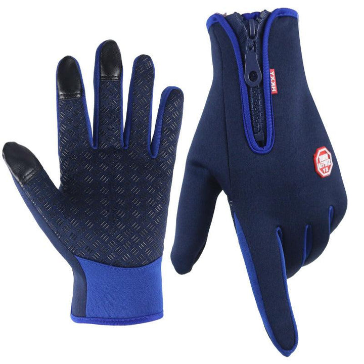 Ultratunna termiska handskar - Unisex touchscreen-vinterfleecehandskar