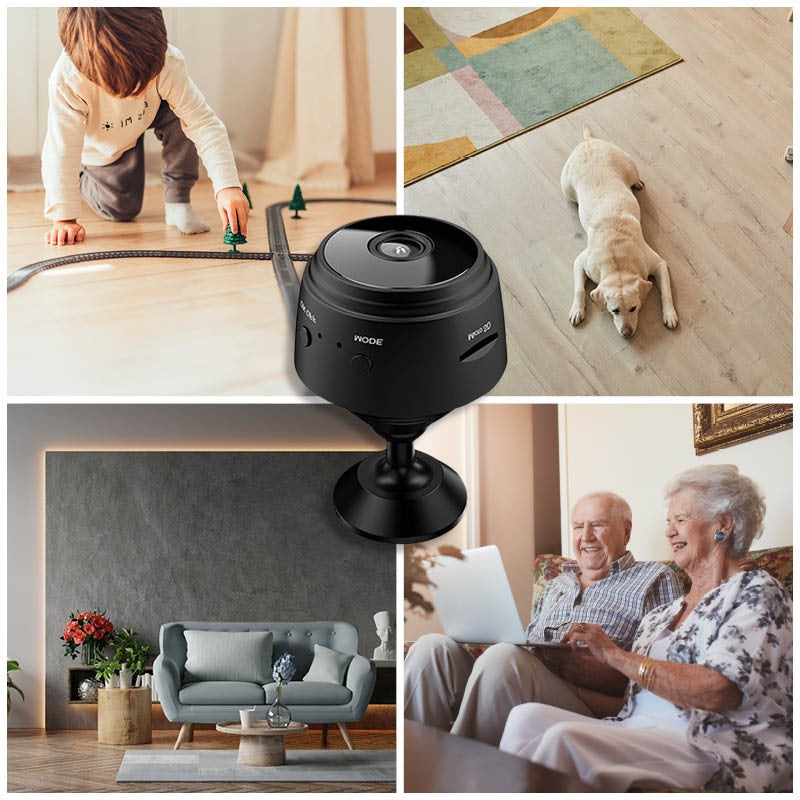 Mini Kamera WiFi HD 1080P Nattvision