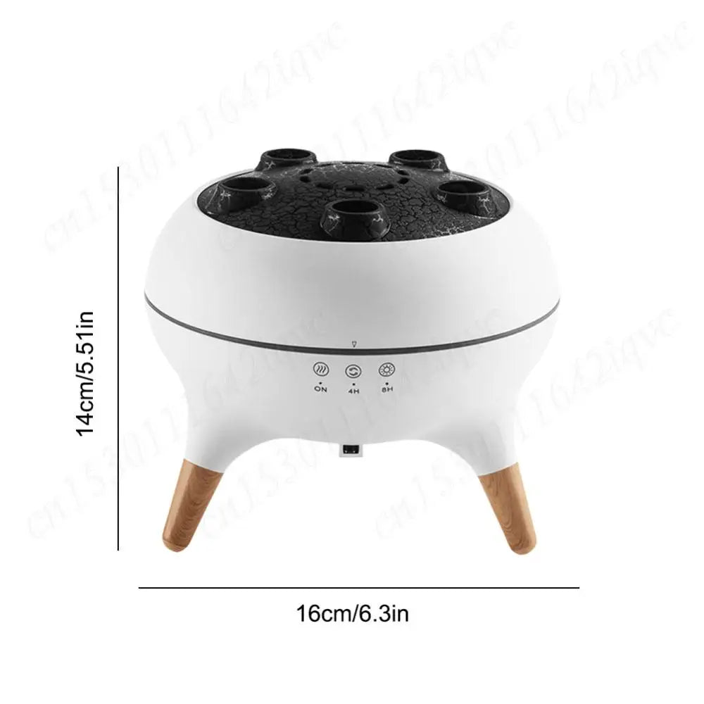Dynamisk Manet Luftrenare och Aromolja Diffusor