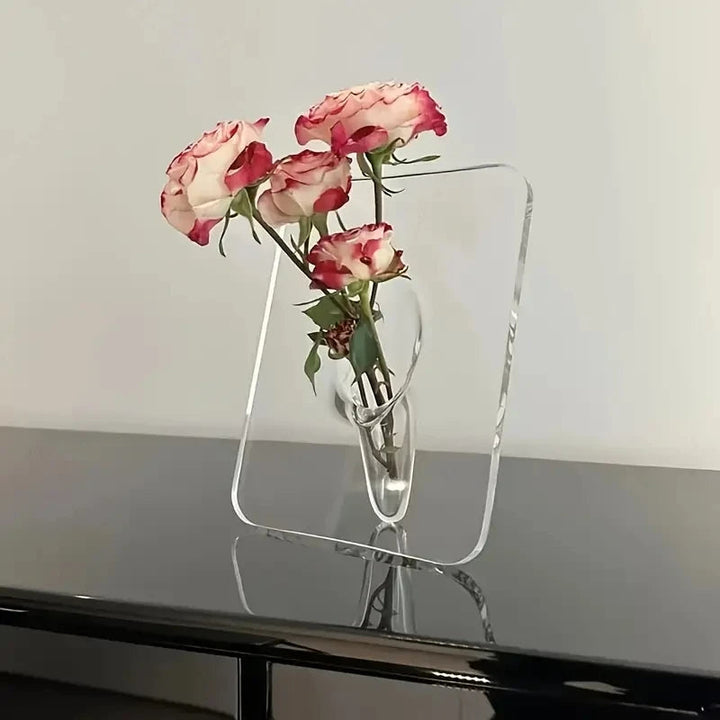 Modern Dekorativ Akryl Bildram Blomvas