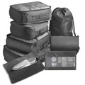 7 Set Packningskub för Resa